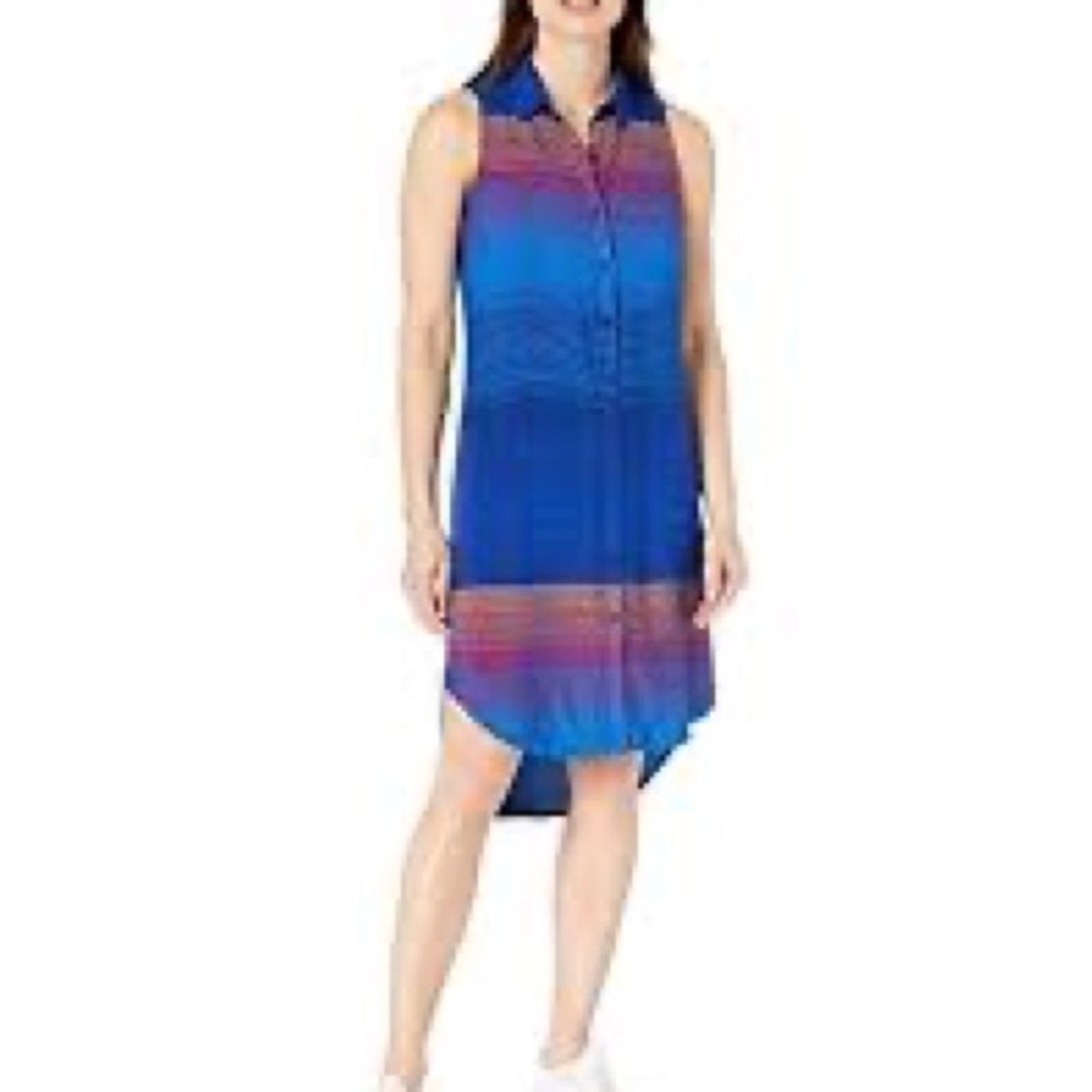 KAVU Brighton Sleeveless Button Up Button Up Dress